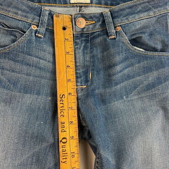 Hudson Bacara Straight Flood Cuff Denim Women’s Jeans Size 29 Preppy City Life - Picture 9 of 12